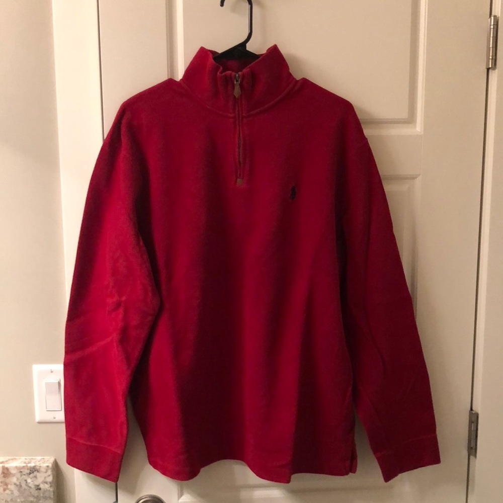 Men’s Large Polo Ralph Lauren Quarter Zip Sweater